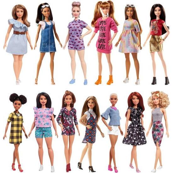Barbie バービーファッショニスタドール56スタイルとても甘いスタイル