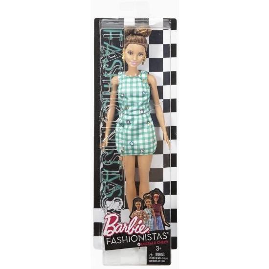 Barbie バービーファッショニスタドール50エメラルドチェック