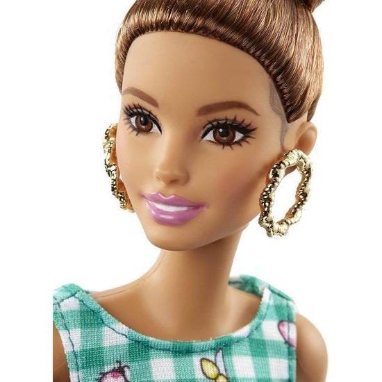 Barbie バービーファッショニスタドール50エメラルドチェック