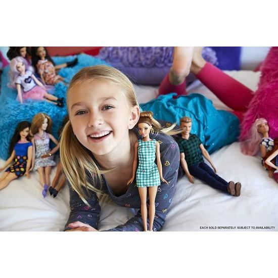 Barbie バービーファッショニスタドール50エメラルドチェック