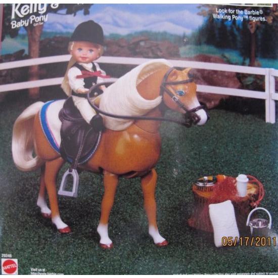 Barbie バービーケリードール＆ベイビーポニーギフトセットバービーライディングクラブシリーズ（1998）_4
