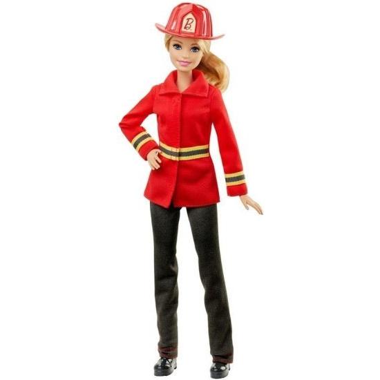Barbie バービーキャリアの消防士人形