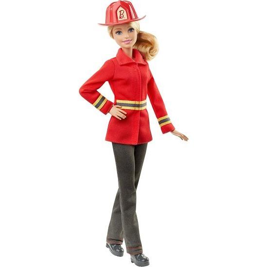 Barbie バービーキャリアの消防士人形_2
