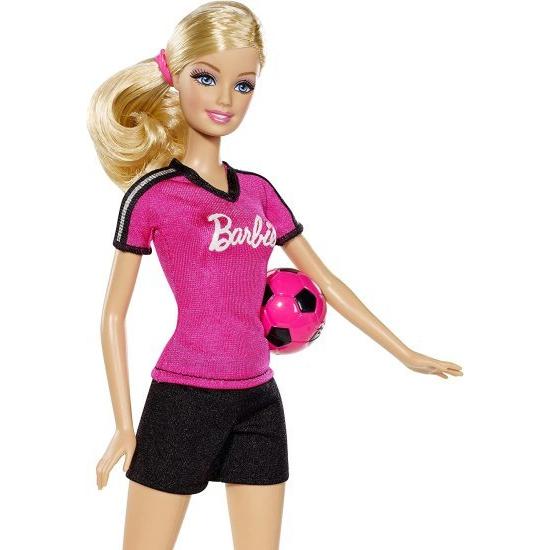 Barbie バービーキャリアサッカープレーヤードール_2