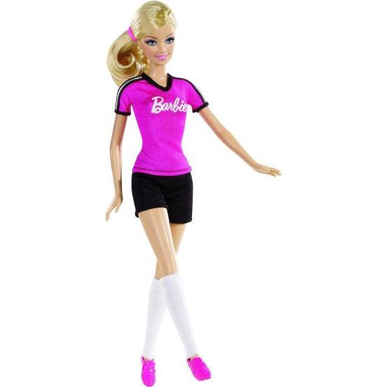 Barbie バービーキャリアサッカープレーヤードール_5