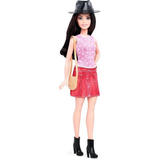 Barbie バービーファッショニスタプチダークヘアのバービー人形2つの追加の衣装_3