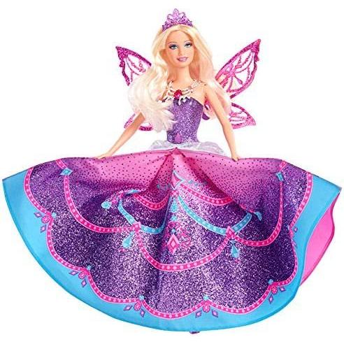 Barbie バービー・マリポサと妖精のプリンセス・カターニア人形