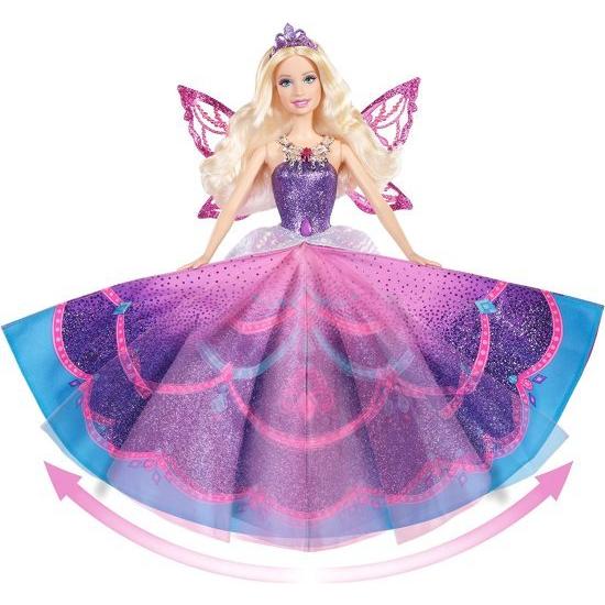Barbie バービー・マリポサと妖精のプリンセス・カターニア人形_5