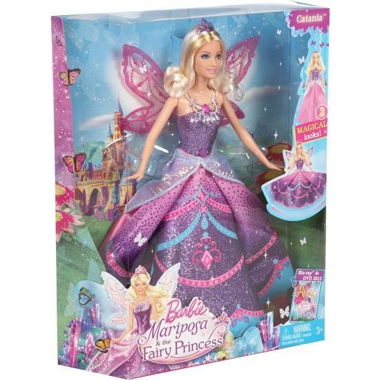 Barbie バービー・マリポサと妖精のプリンセス・カターニア人形_7