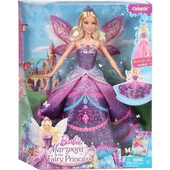 Barbie バービー・マリポサと妖精のプリンセス・カターニア人形_8