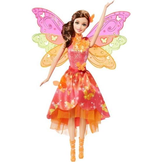 Barbie バービーと2-in-1妖精の人形を変える秘密のドア