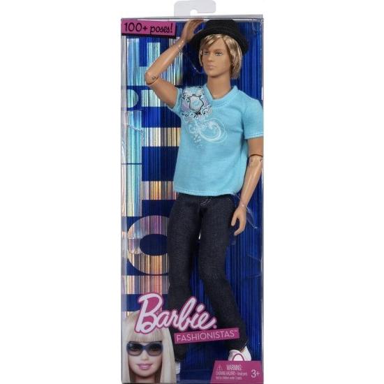 Barbie バービーファッショニスタケンホッティ キューティードール パッケージングは??異なる場合があります