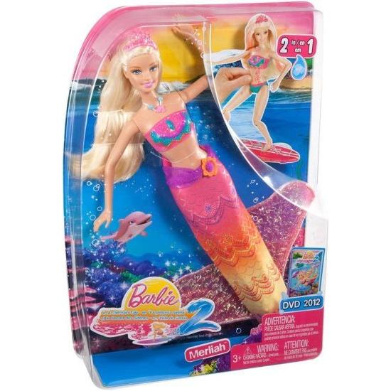 Barbie 人魚の物語2のバービー2メルリア変身人形_7