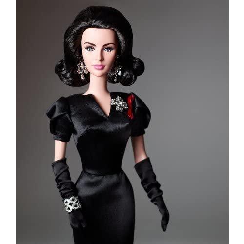 超人気の Barbie バービークラシックバイオレットアイズエリザベステイラー12インチ人形マテルおもちゃ