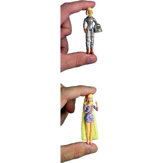 Barbie 世界最小のバービーシリーズ2バンドルセット2?1965宇宙飛行士-1992完全に髪と絵文字ステッカーセット_2