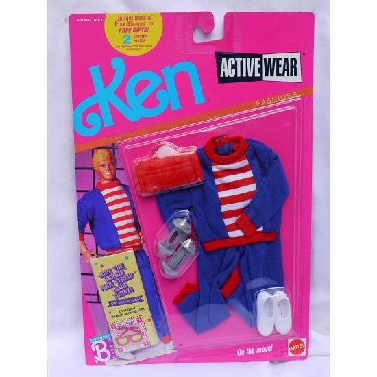 Barbie Ken Activewear Fashion＃2417 1989