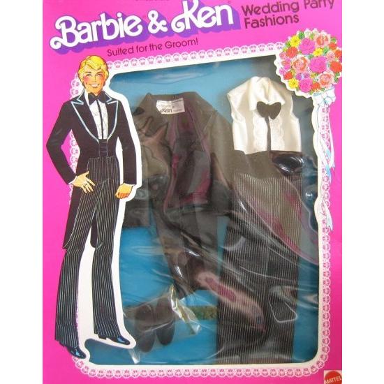 Barbie バービー＆ケンの結婚式のパーティーファッション「花groomに適した」衣装＆アクセサリー（1979マテルホーソーン）