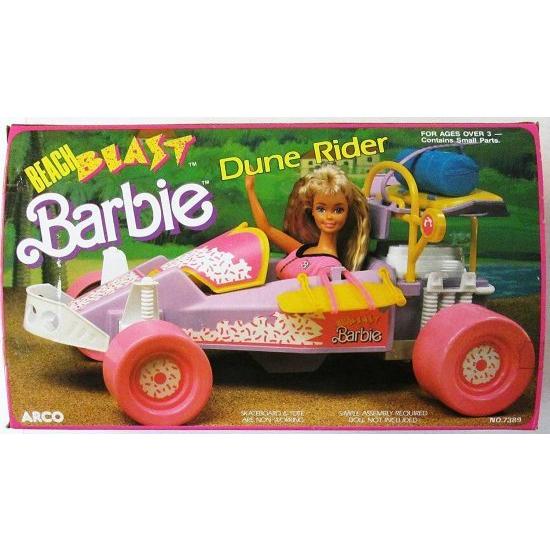 Barbie 1988年からビーチブラストバービードールデューンライダーバギー