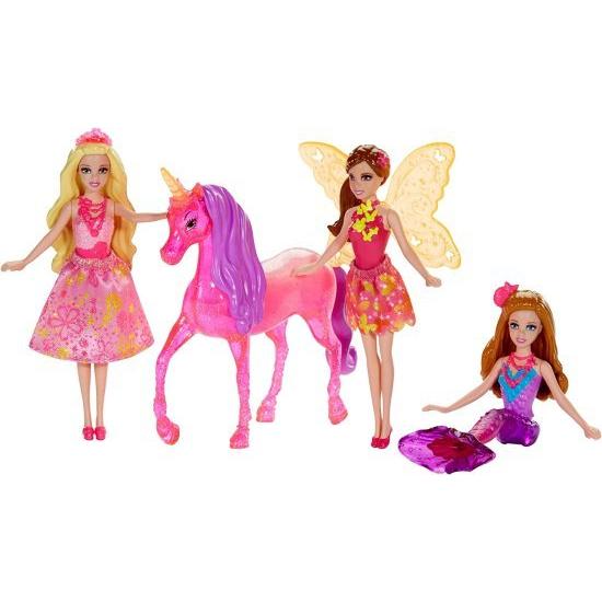 Barbie バービーと秘密のドアの小さな人形ギフトセット_1