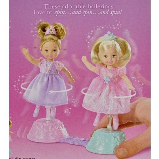 Barbie バービースピニングバレリーナスケリードールズW 2人形と2バレリーナスピンスタンド（2007）_1