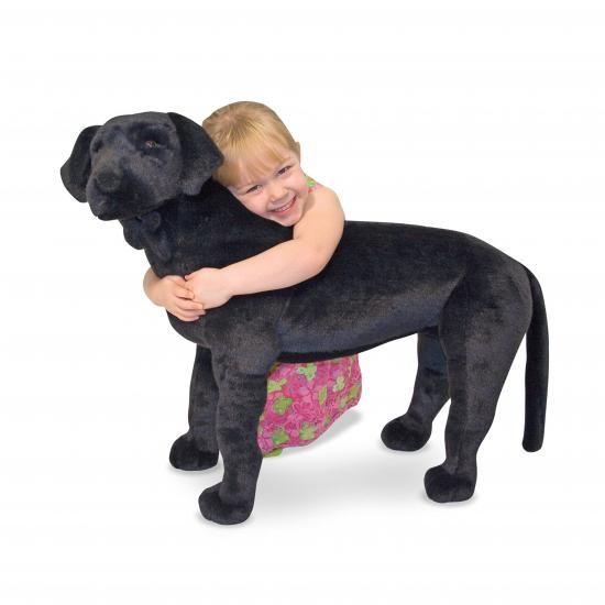 お値下げ⁠しました中古商品Melissa & Doug ブラックラブラドール Melissa & Doug メリッサ＆ダグ ジャイアント ブラック ラブラドール