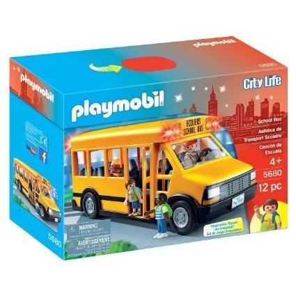 Playmobil プレイモービル 5680 スクール バス 車両 プレイセット 