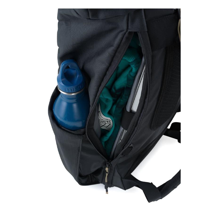 RIDE ROLL TOP DAYPACK BLACKの画像