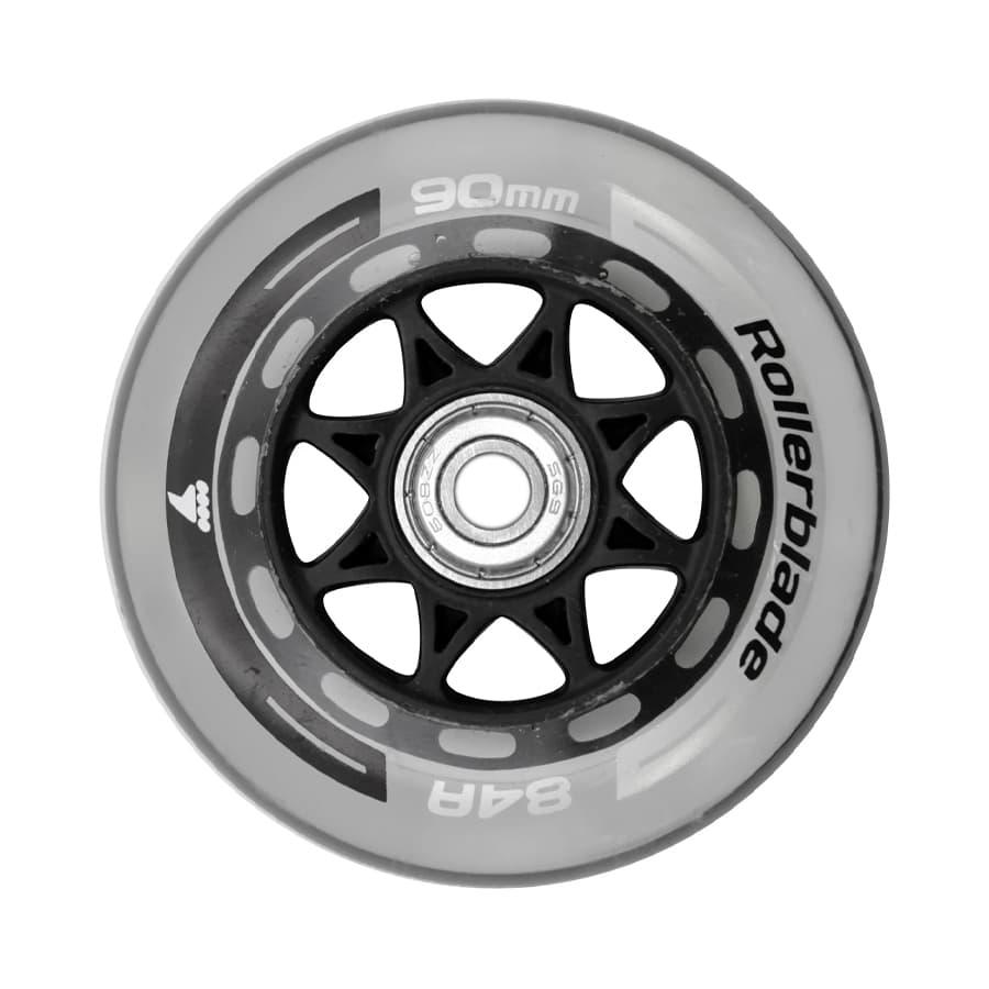 ローラーブレード ROLLERBLADE インラインスケート ウィール ベアリング付 WHEEL 90mm 84A 一個 | 