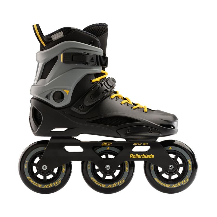 ローラーブレード ROLLERBLADE インラインスケート ブーツ RB 110 BLACK&SAFFRON YELLOW | 