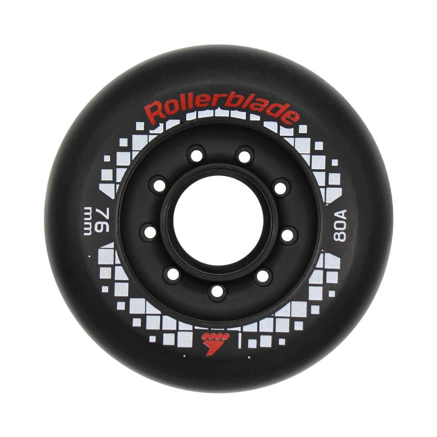 ローラーブレード ROLLERBLADE インラインスケート ウィール WHEEL 76mm 80A 一個 roll086World