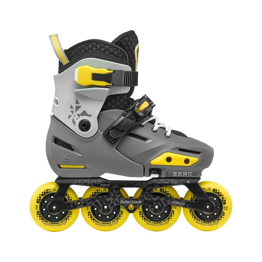 ローラーブレード ROLLERBLADE インラインスケート ブーツ APEX CHARCOAL&YELLOW |  | 01