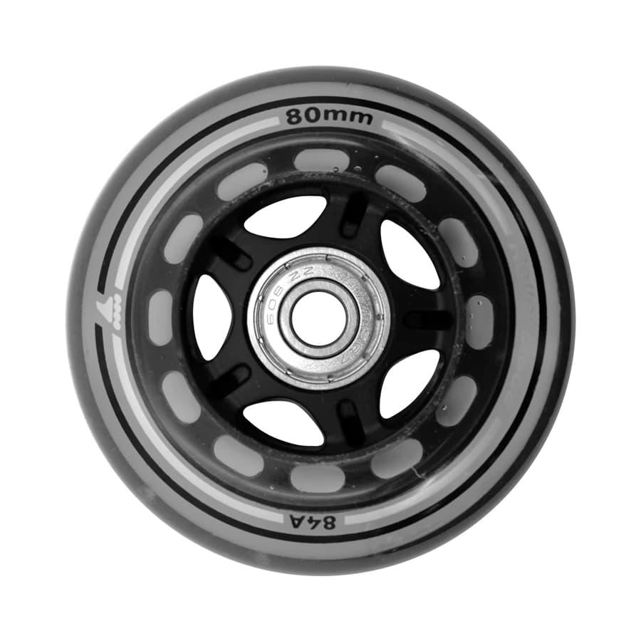 ローラーブレード ROLLERBLADE インラインスケート ウィール ベアリング付 WHEEL 80mm84A 一個 | 