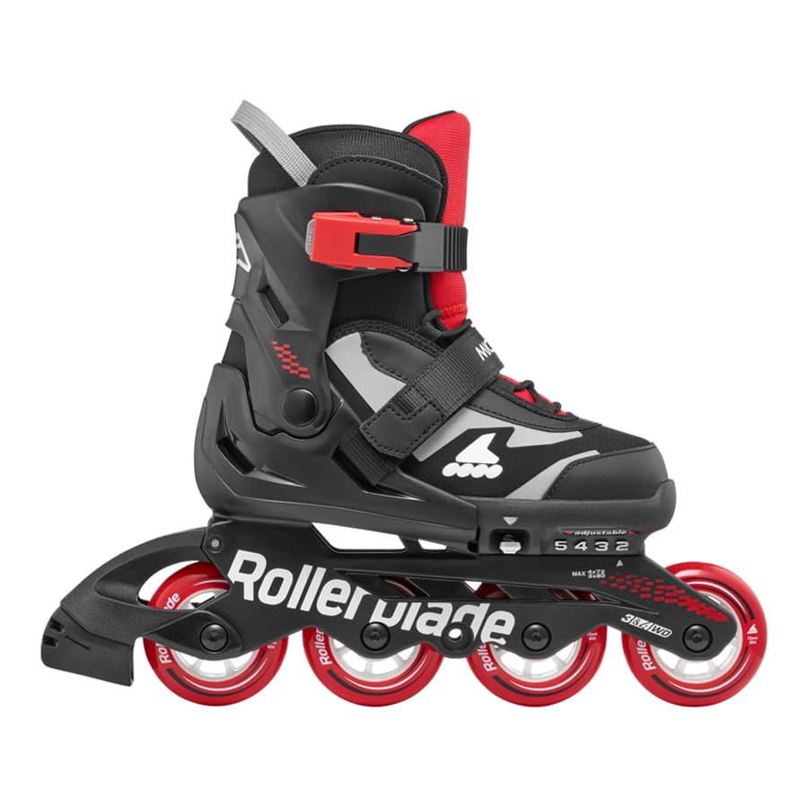 ローラーブレード ROLLERBLADE インラインスケート ブーツ ROLLERBLADE MICROBLADE COMBO BLACK&RED |  | 01