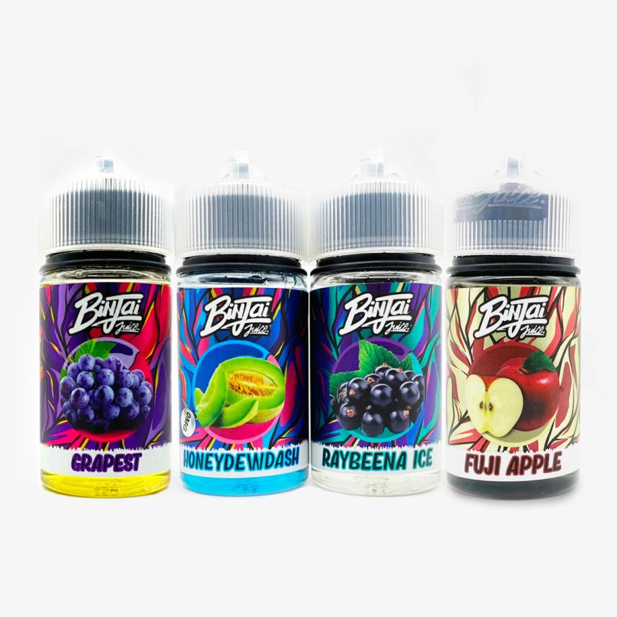 Binjai Juice Grapest HoneydewDash Raybeena Ice Fuji Apple