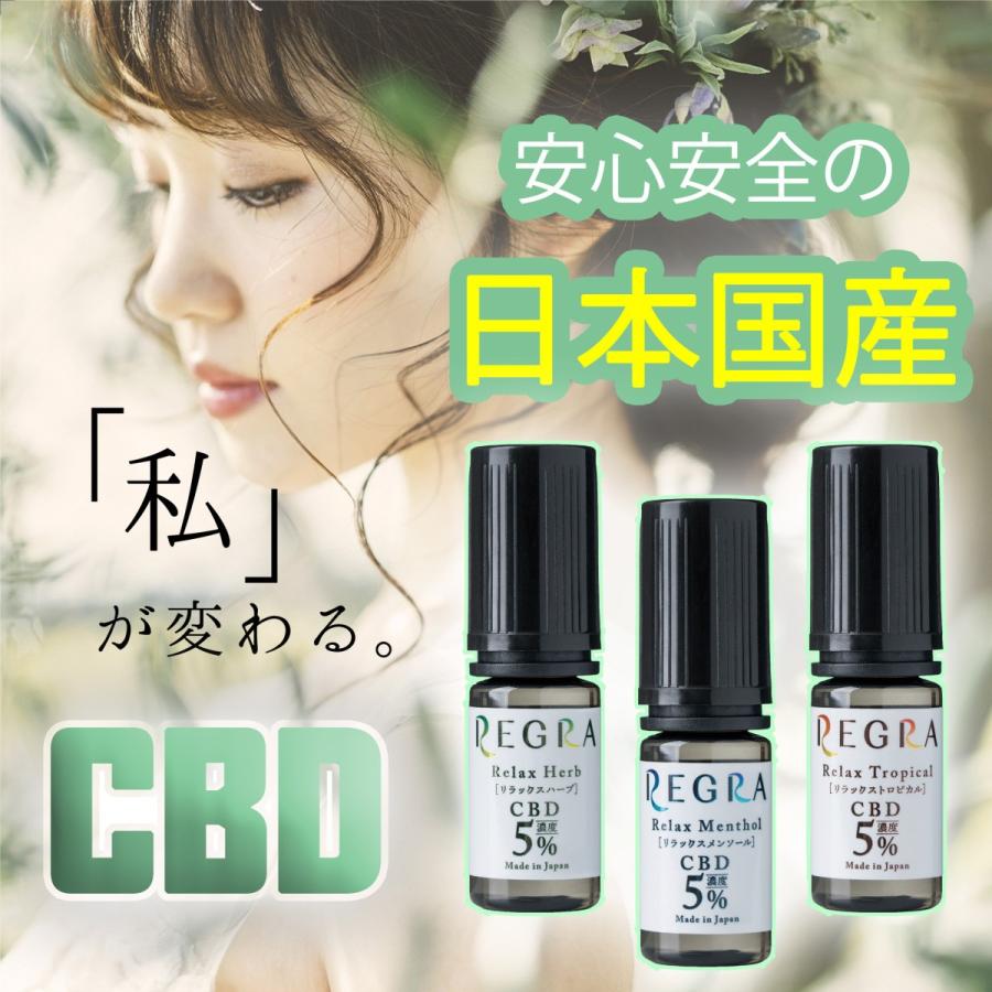 CBD リキッド オイル ワックス パウダー シービーディー 高濃度 CBDリキッド CBDクリスタル 国産品 REGRA CBD 500mg 純度99% 容量10ml｜worldvapeshop