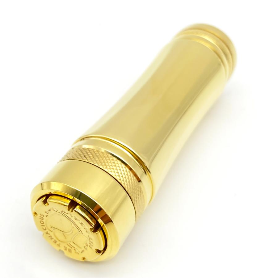 Vape mod メカニカル・TimesVape ヘビーヒッター(アトマ別) Timesvape Heavy Hitter Vape Mechanical Mod Black / Brass