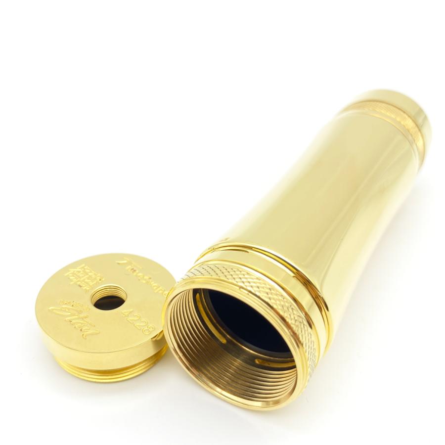 Timesvape Heavy Hitter Vape Mechanical Mod Black / Brass