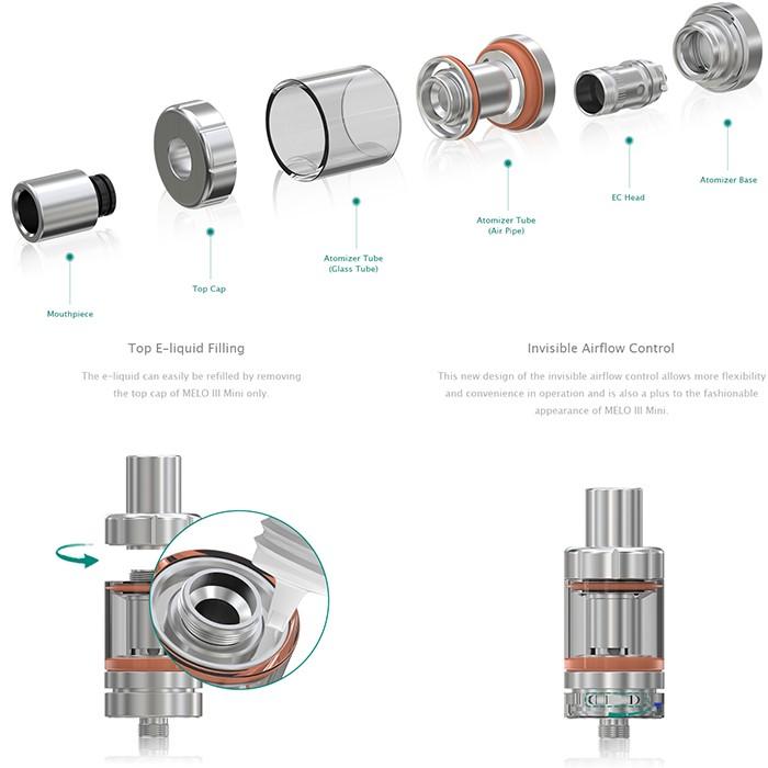 電子タバコ VAPE iStick PICO & MELO3 Mini 75w TC BRONZE 新色 Eleaf