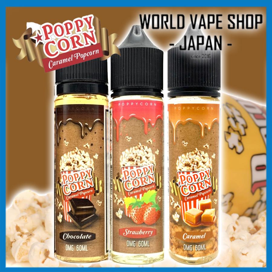 POPPY CORN CHOCOLATE POPCORN / Strawberry Popcorn / Caramel Popcorn