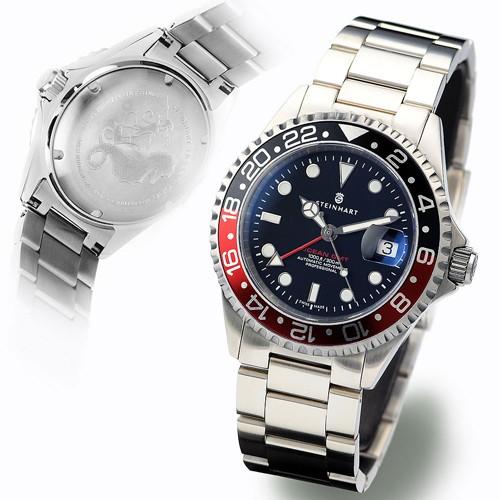 メンズ腕時計 40代 ダイバーズウォッチ スタインハート Steinhart 腕時計 オーシャン Ocean 1 Gmt Black Red ダイバーズウォッチ メンズ スイスメイド 007 Ocean1 Gmt Blackred ワールドインターネットショップ 通販 Yahoo ショッピング