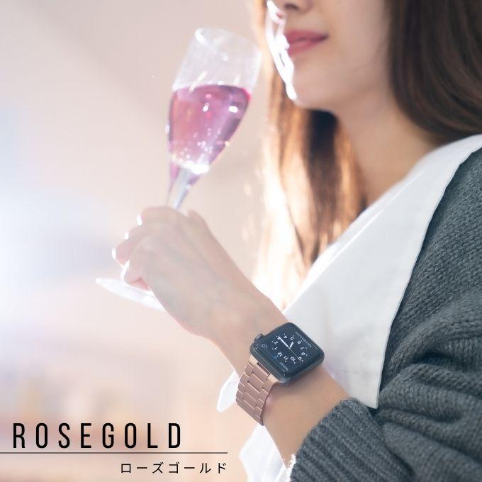 アップルウォッチ バンド apple watch ベルト ステンレス 46mm 45mm 44mm 42mm 41mm 40mm 11 10 9  se メンズ レディース | Apple Watch | 18