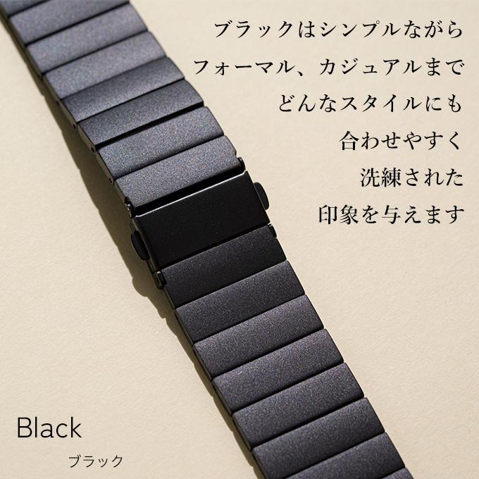 アップルウォッチ バンド apple watch ベルト チタン 40mm 41mm 42mm 44mm 45mm 46mm 11 10 9  se ステンレス メンズ ビジネスの画像