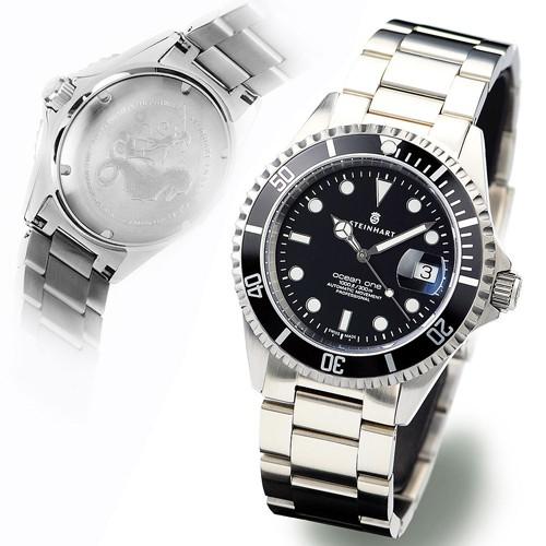 21春の新作 Black ダイバーズウォッチ メンズ スイスメイド 1 スタインハート Steinhart 腕時計 オーシャン Ocean メンズ腕時計