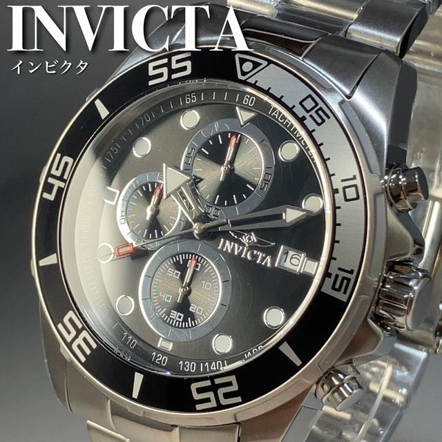 INVICTA（インビクタ） 海外限定 定価695USD クロノグラフ メンズ 