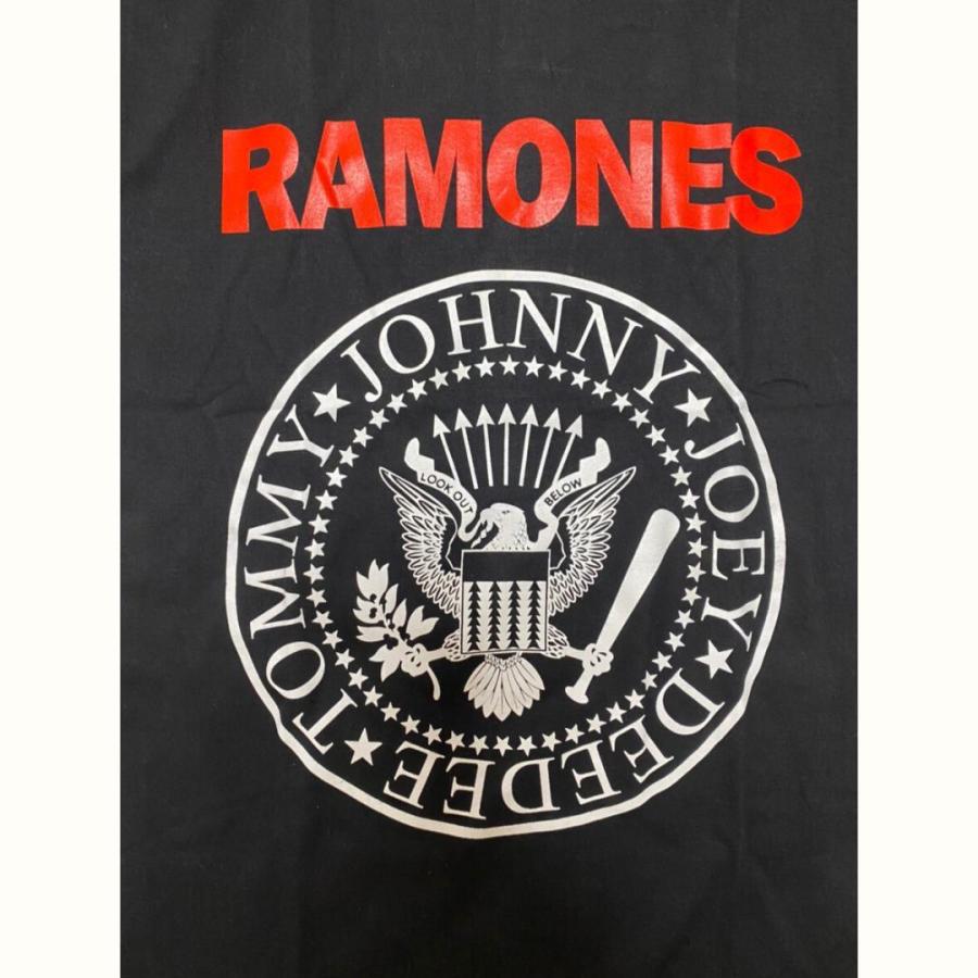 新品未使用  RAMONES ラモーンズ バンドTシャツ 半袖 ロックTシャツ  コットン プリント ブラック 黒 Lサイズ2345｜worldwatches｜04