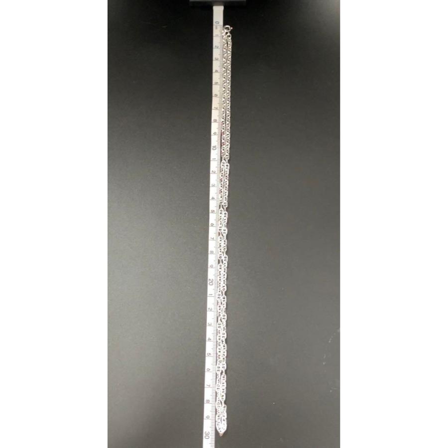 幅4mm 長さ60cm 新品 スターリングシルバー ネックレスチェーン