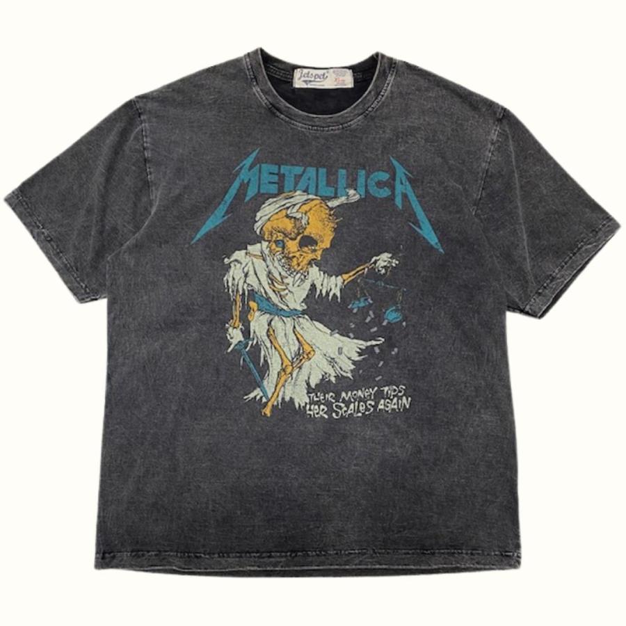 新品未使用 メタリカ METALLICA バンドTシャツ 半袖 ロックTシャツ 