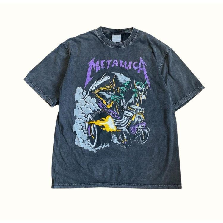 新品未使用 メタリカ METALLICA バンドTシャツ 半袖 ロックTシャツ 