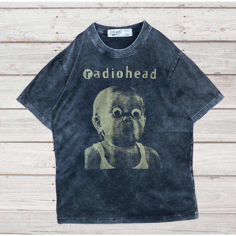 レディオヘッドRadiohead海外バンドTシャツ新品未使用2778L : WORLD