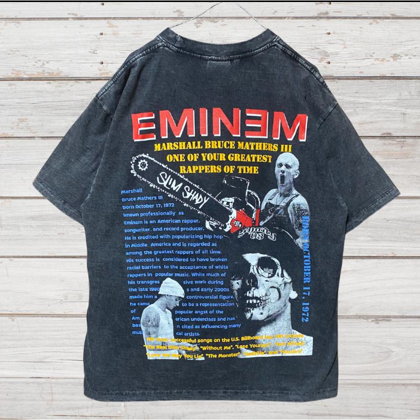 エミネムEMINEM新品海外ラップTシャツ新品未使用ラッパー2883 : WORLD